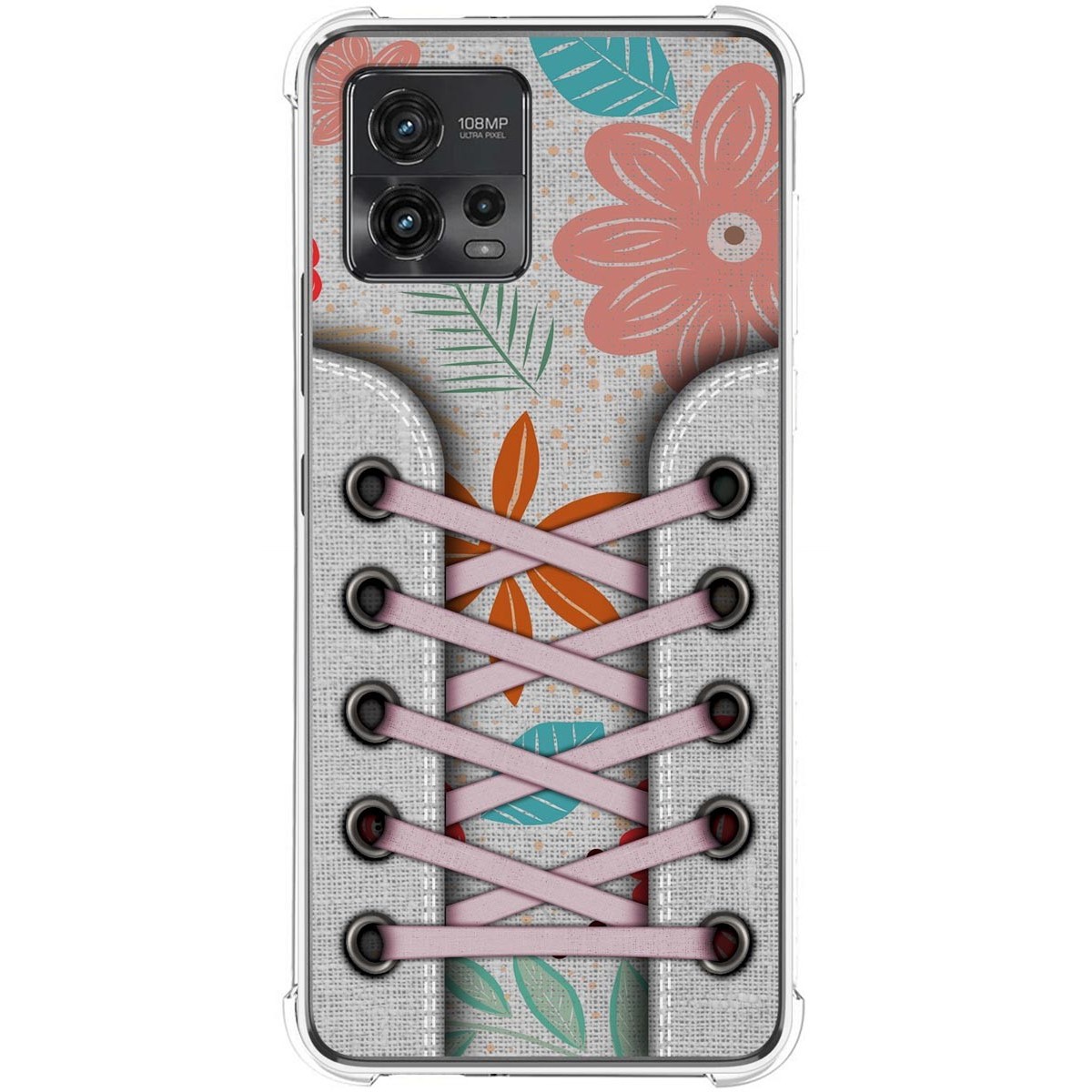 Funda Silicona Antigolpes para Motorola Moto G72 4G diseño Zapatillas 09 Dibujos