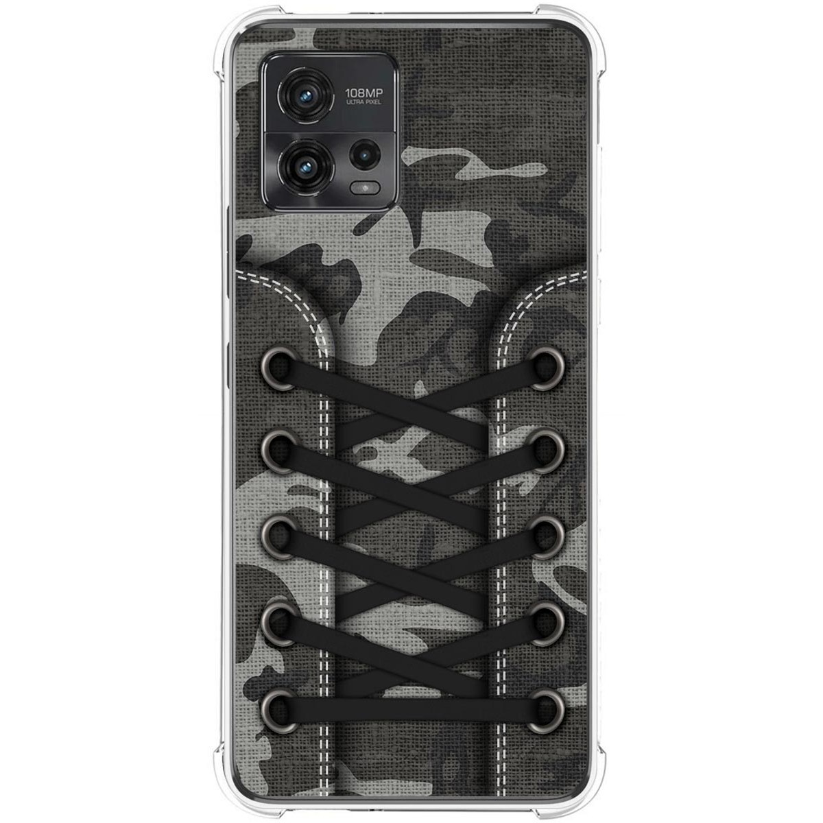 Funda Silicona Antigolpes para Motorola Moto G72 4G diseño Zapatillas 15 Dibujos