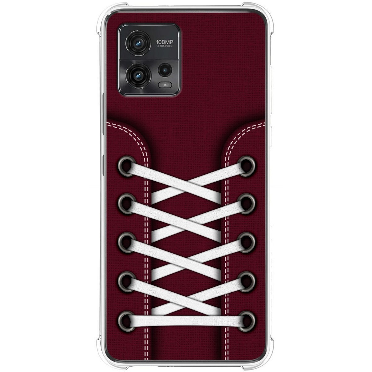 Funda Silicona Antigolpes para Motorola Moto G72 4G diseño Zapatillas 17 Dibujos