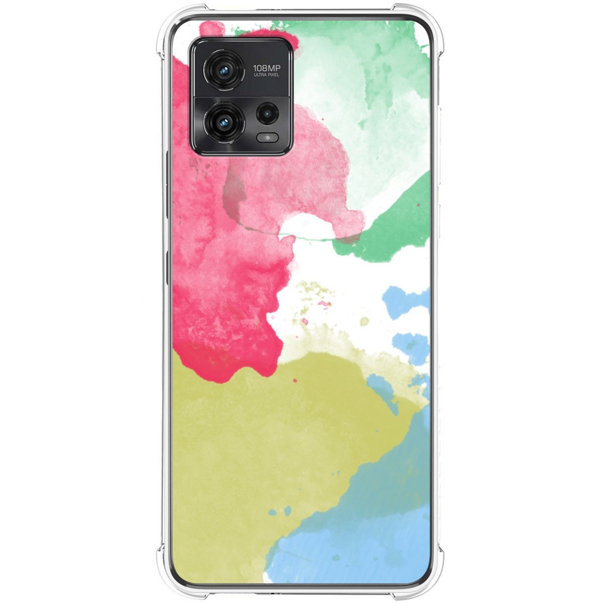 Funda Silicona Antigolpes para Motorola Moto G72 4G diseño Acuarela 02 Dibujos