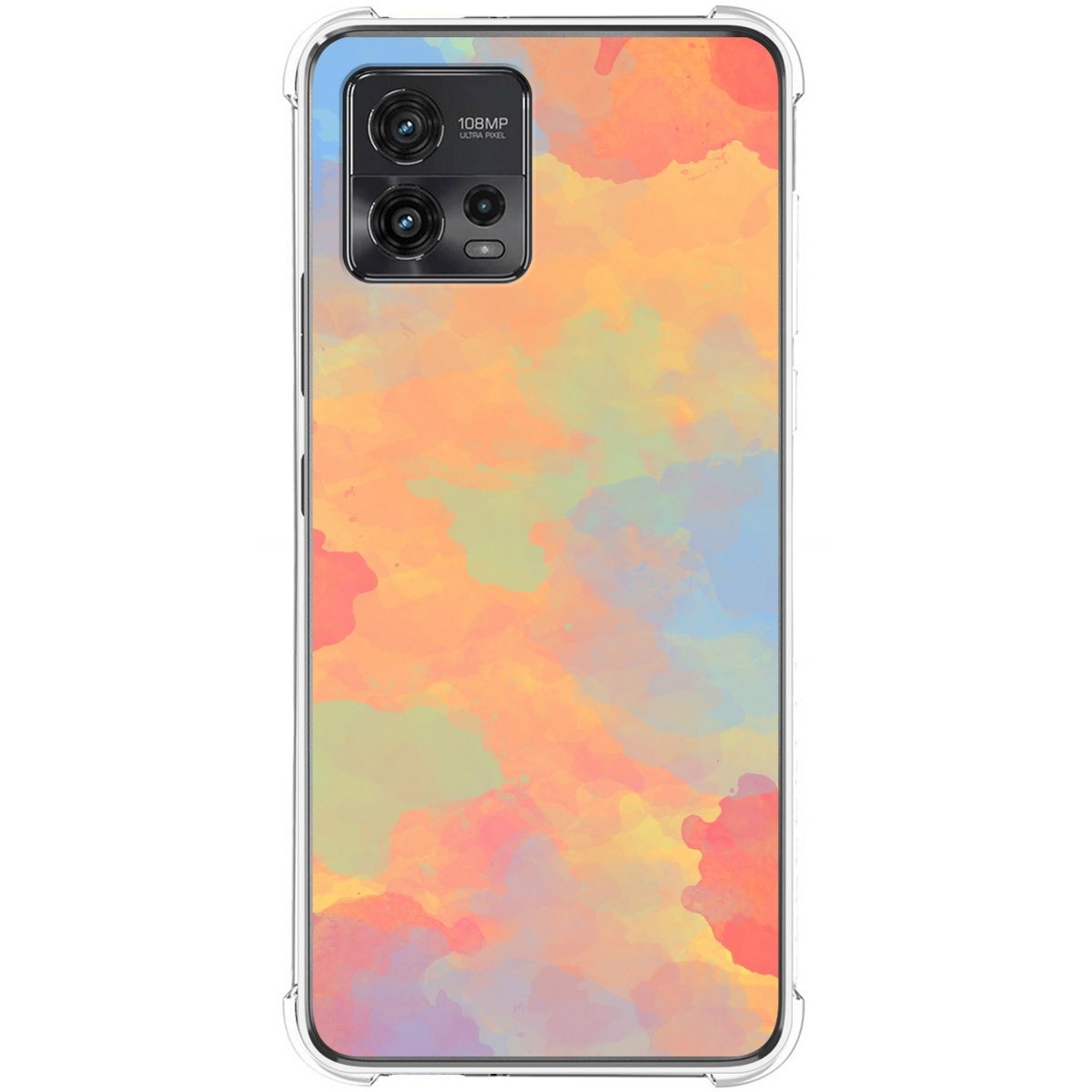 Funda Silicona Antigolpes para Motorola Moto G72 4G diseño Acuarela 08 Dibujos