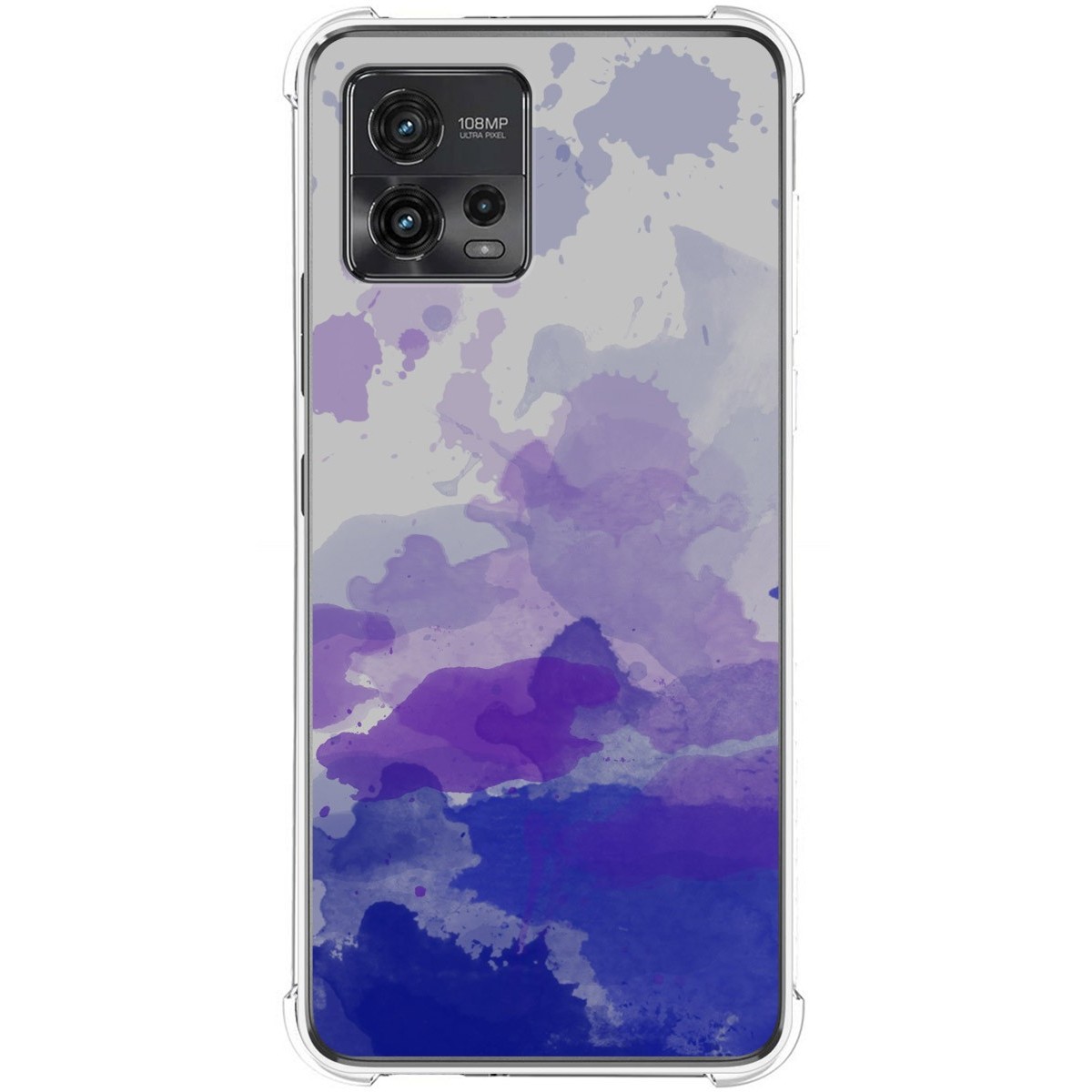 Funda Silicona Antigolpes para Motorola Moto G72 4G diseño Acuarela 09 Dibujos
