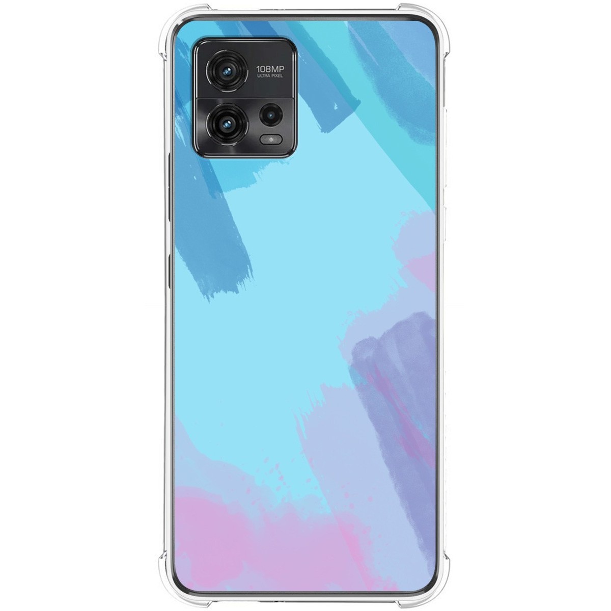 Funda Silicona Antigolpes para Motorola Moto G72 4G diseño Acuarela 10 Dibujos