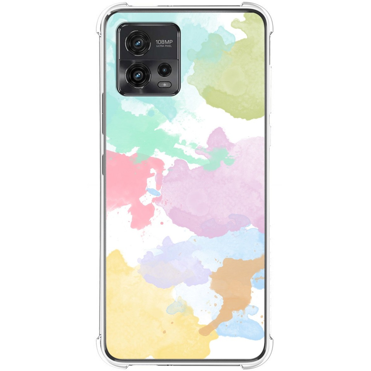 Funda Silicona Antigolpes para Motorola Moto G72 4G diseño Acuarela 11 Dibujos