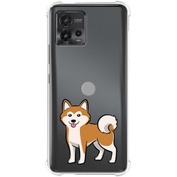 Funda Silicona Antigolpes para Motorola Moto G72 4G diseño Perros 02 Dibujos