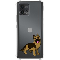 Funda Silicona Antigolpes para Motorola Moto G72 4G diseño Perros 03 Dibujos