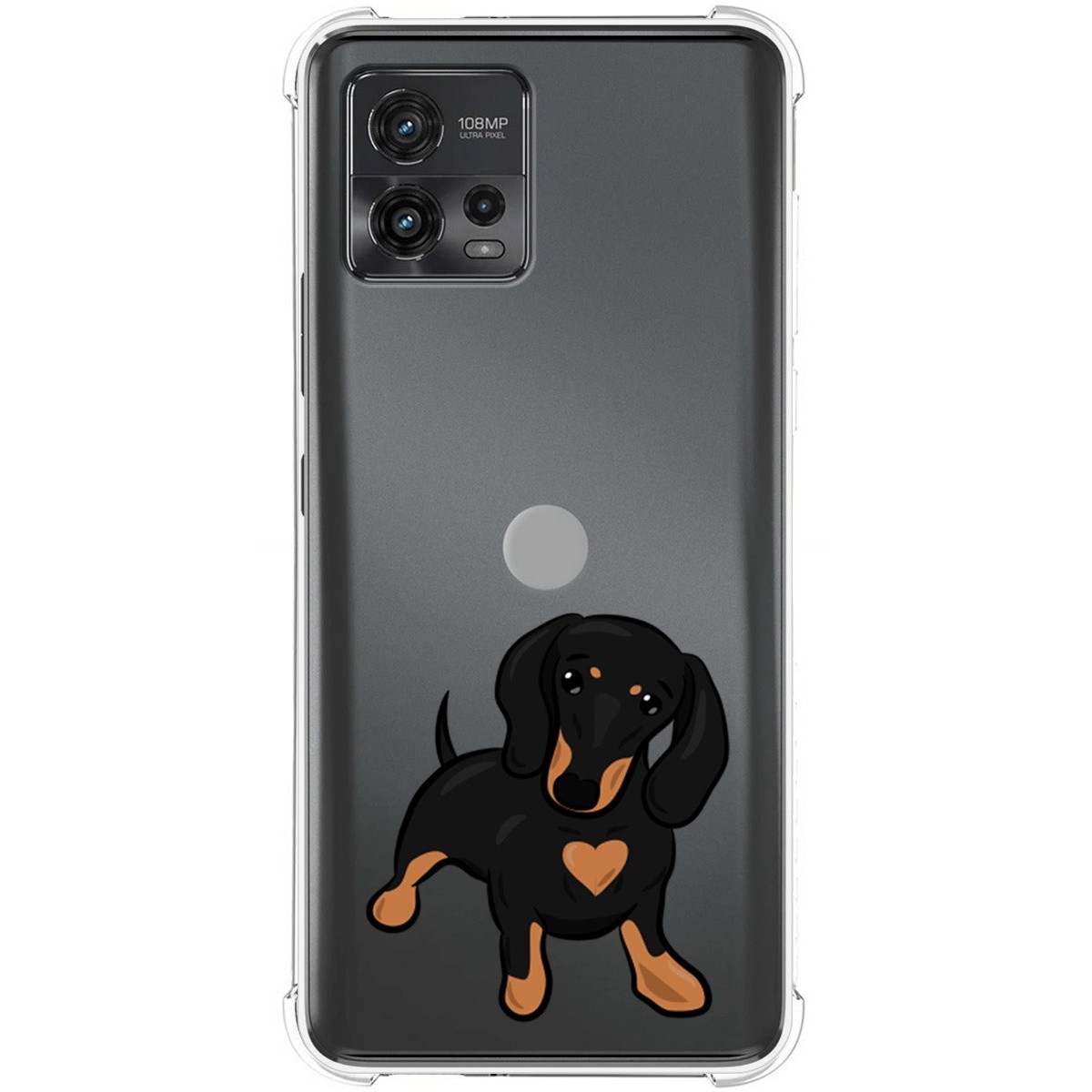 Funda Silicona Antigolpes para Motorola Moto G72 4G diseño Perros 04 Dibujos