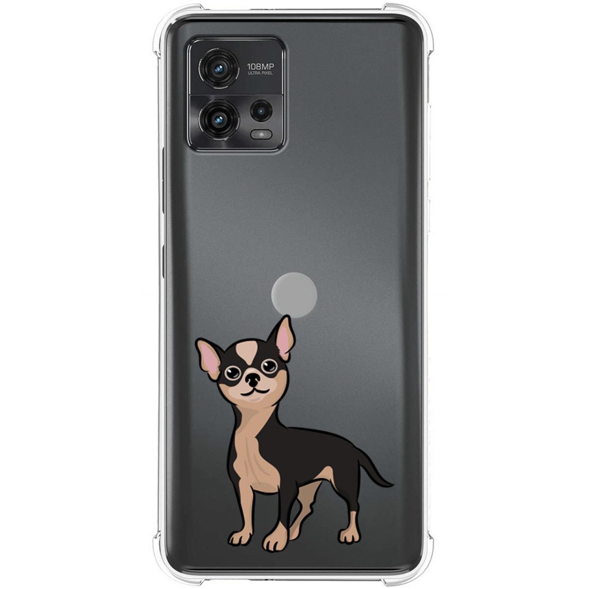 Funda Silicona Antigolpes para Motorola Moto G72 4G diseño Perros 05 Dibujos
