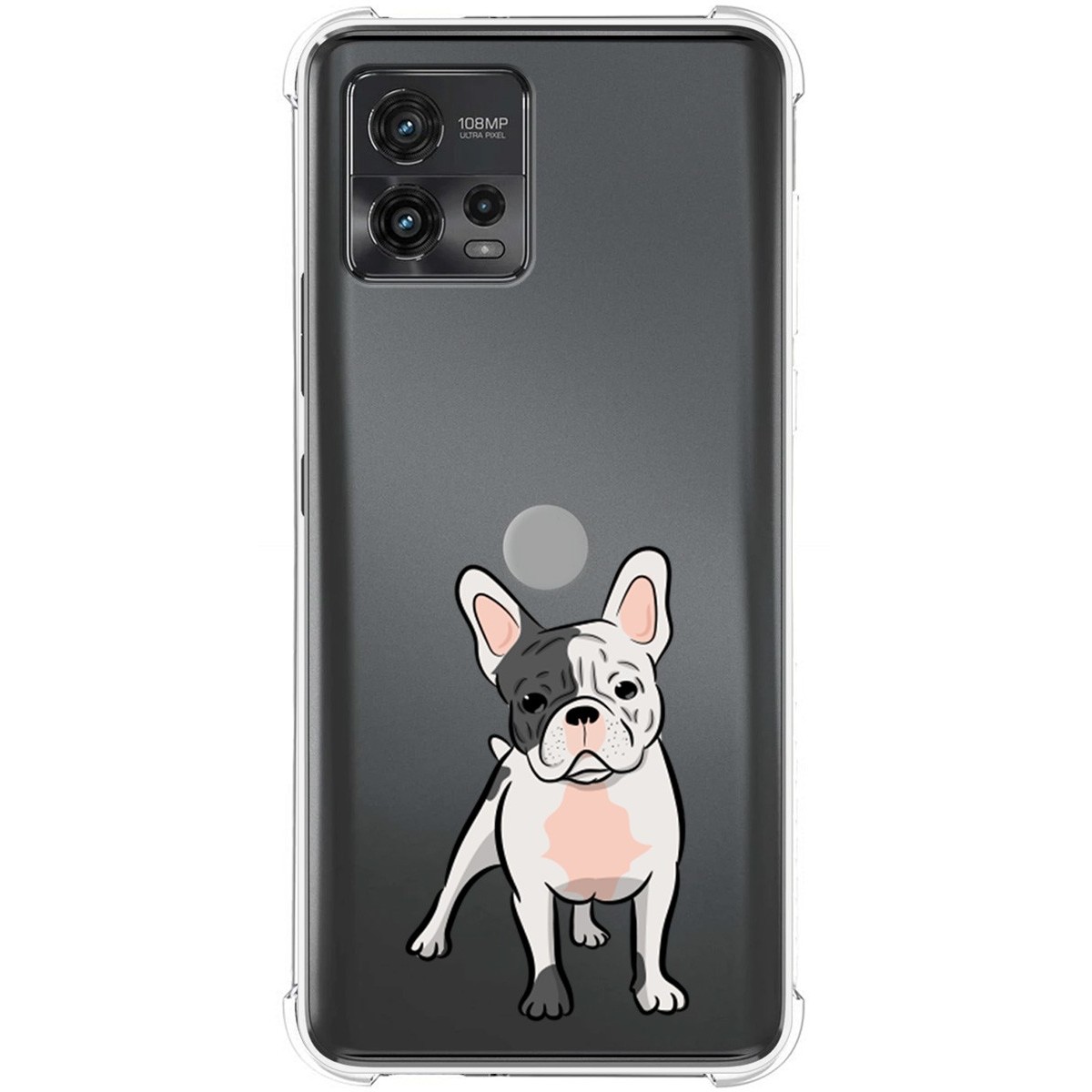 Funda Silicona Antigolpes para Motorola Moto G72 4G diseño Perros 06 Dibujos