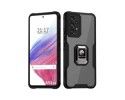Funda Bumper Borde Negra con Anillo para Samsung Galaxy A53 5G