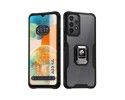 Funda Bumper Borde Negra con Anillo para Samsung Galaxy A23 5G