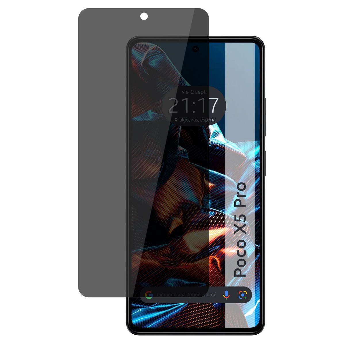 Protector Pantalla Hidrogel Privacidad Antiespías compatible con Xiaomi POCO X5 Pro 5G