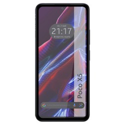 Protector Cristal Templado Completo 5D Full Glue Negro compatible con Xiaomi POCO X5 5G Vidrio 2