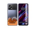 Funda Silicona Transparente compatible con Xiaomi POCO X5 5G diseño Bufalo Dibujos