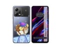 Funda Silicona Transparente compatible con Xiaomi POCO X5 5G diseño Cabra Dibujos