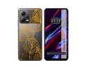 Funda Silicona Transparente compatible con Xiaomi POCO X5 5G diseño Hojas Dibujos