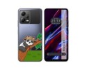 Funda Silicona Transparente compatible con Xiaomi POCO X5 5G diseño Panda Dibujos