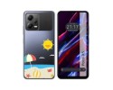 Funda Silicona Transparente compatible con Xiaomi POCO X5 5G diseño Playa Dibujos
