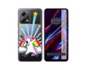 Funda Silicona Transparente compatible con Xiaomi POCO X5 5G diseño Unicornio Dibujos