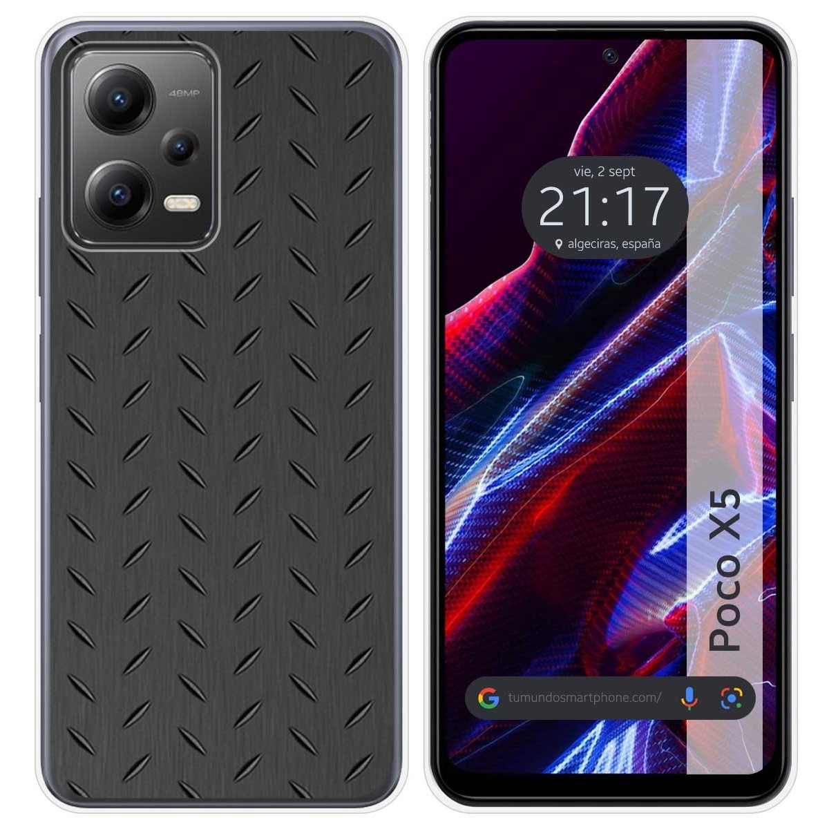 Funda Silicona compatible con Xiaomi POCO X5 5G diseño Metal Dibujos