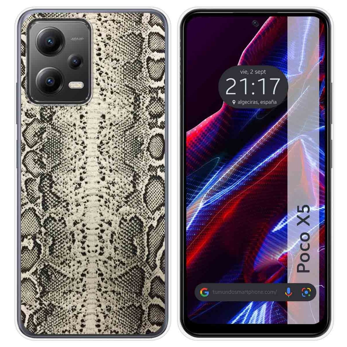 Funda Silicona compatible con Xiaomi POCO X5 5G diseño Animal 01 Dibujos