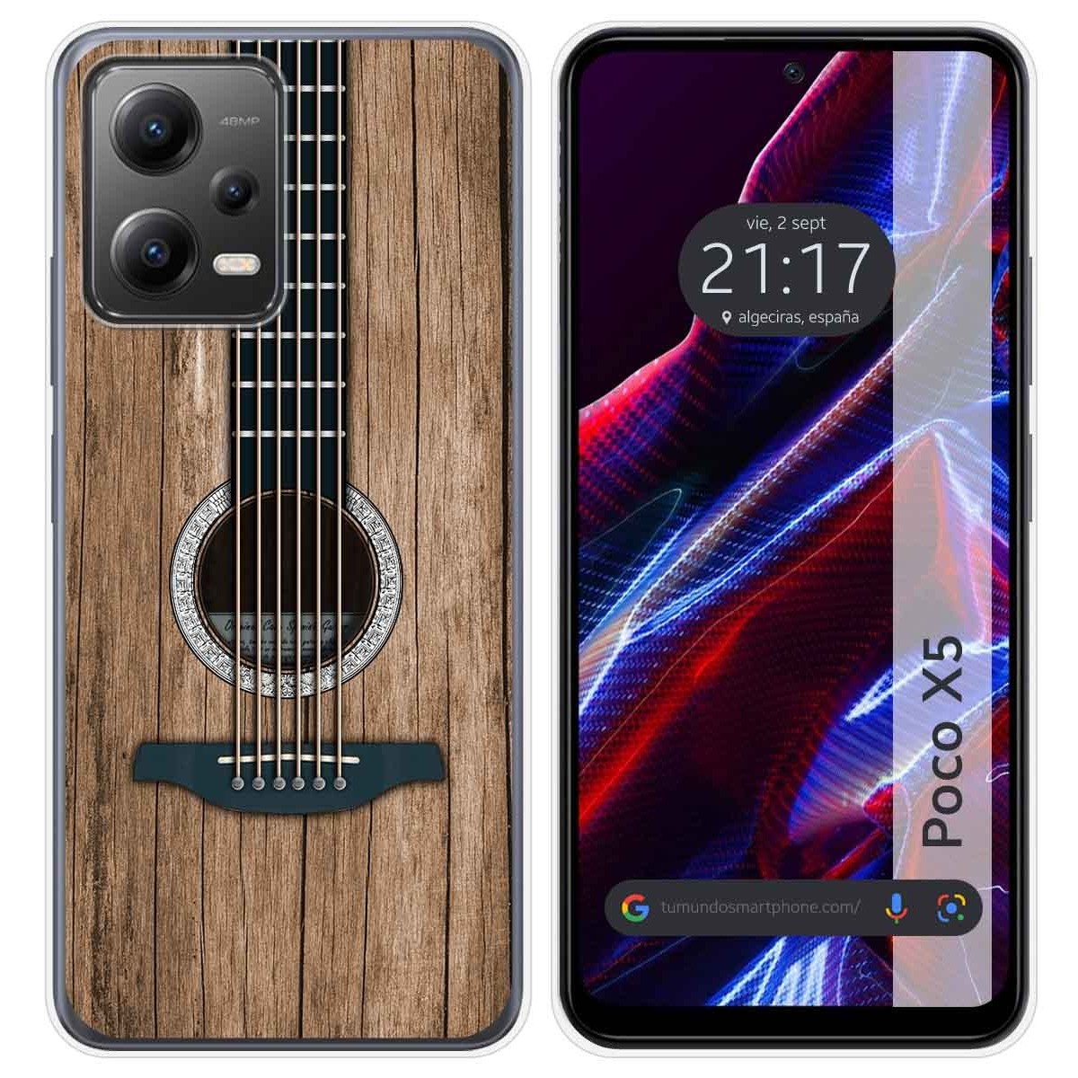 Funda Silicona compatible con Xiaomi POCO X5 5G diseño Madera 11 Dibujos