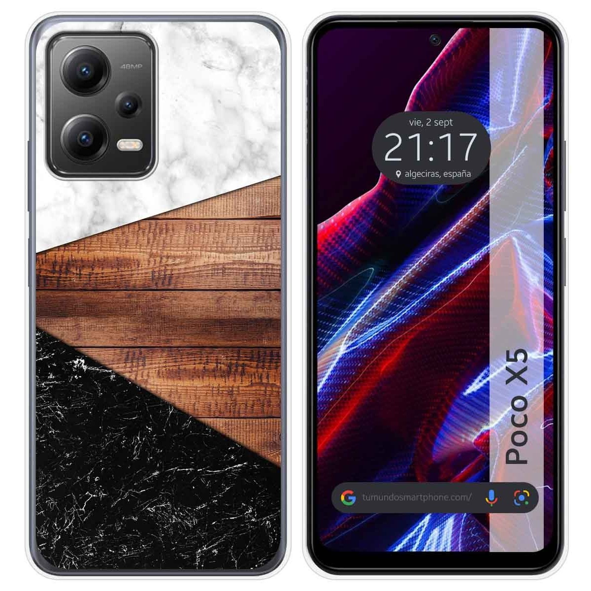 Funda Silicona compatible con Xiaomi POCO X5 5G diseño Mármol 11 Dibujos