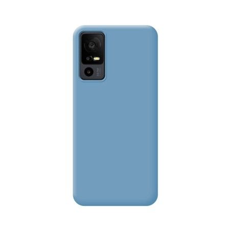Funda Silicona Líquida Ultra Suave para TCL 40 SE color Azul