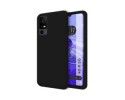Funda Silicona Líquida Ultra Suave para TCL 40 SE color Negra