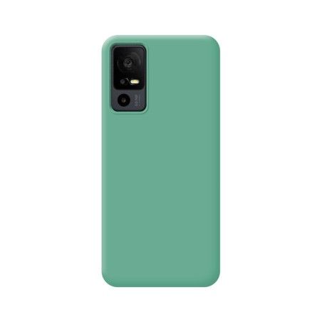 Funda Silicona Líquida Ultra Suave para TCL 40 SE color Verde