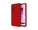 Funda Silicona Líquida Ultra Suave para Oppo A57s color Roja