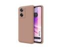 Funda Silicona Líquida Ultra Suave para Oppo A57s color Rosa