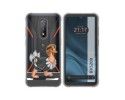 Funda Silicona Transparente para Blackview BV5200 / BV5200 Pro diseño Avestruz Dibujos