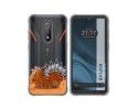 Funda Silicona Transparente para Blackview BV5200 / BV5200 Pro diseño Bufalo Dibujos