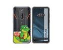 Funda Silicona Transparente para Blackview BV5200 / BV5200 Pro diseño Coco Dibujos