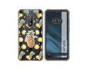 Funda Silicona Transparente para Blackview BV5200 / BV5200 Pro diseño Piña Dibujos