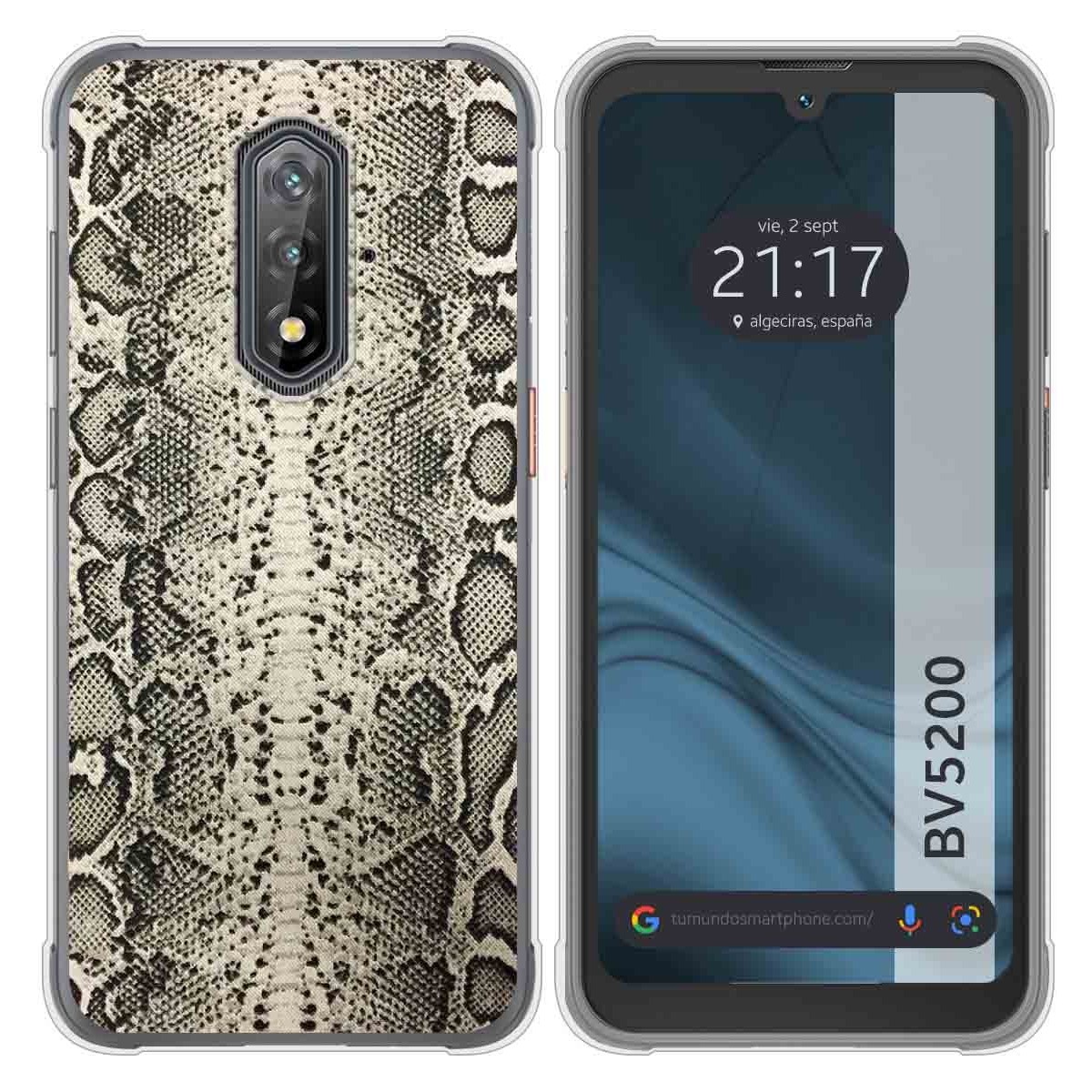 Funda Silicona para Blackview BV5200 / BV5200 Pro diseño Animal 01 Dibujos