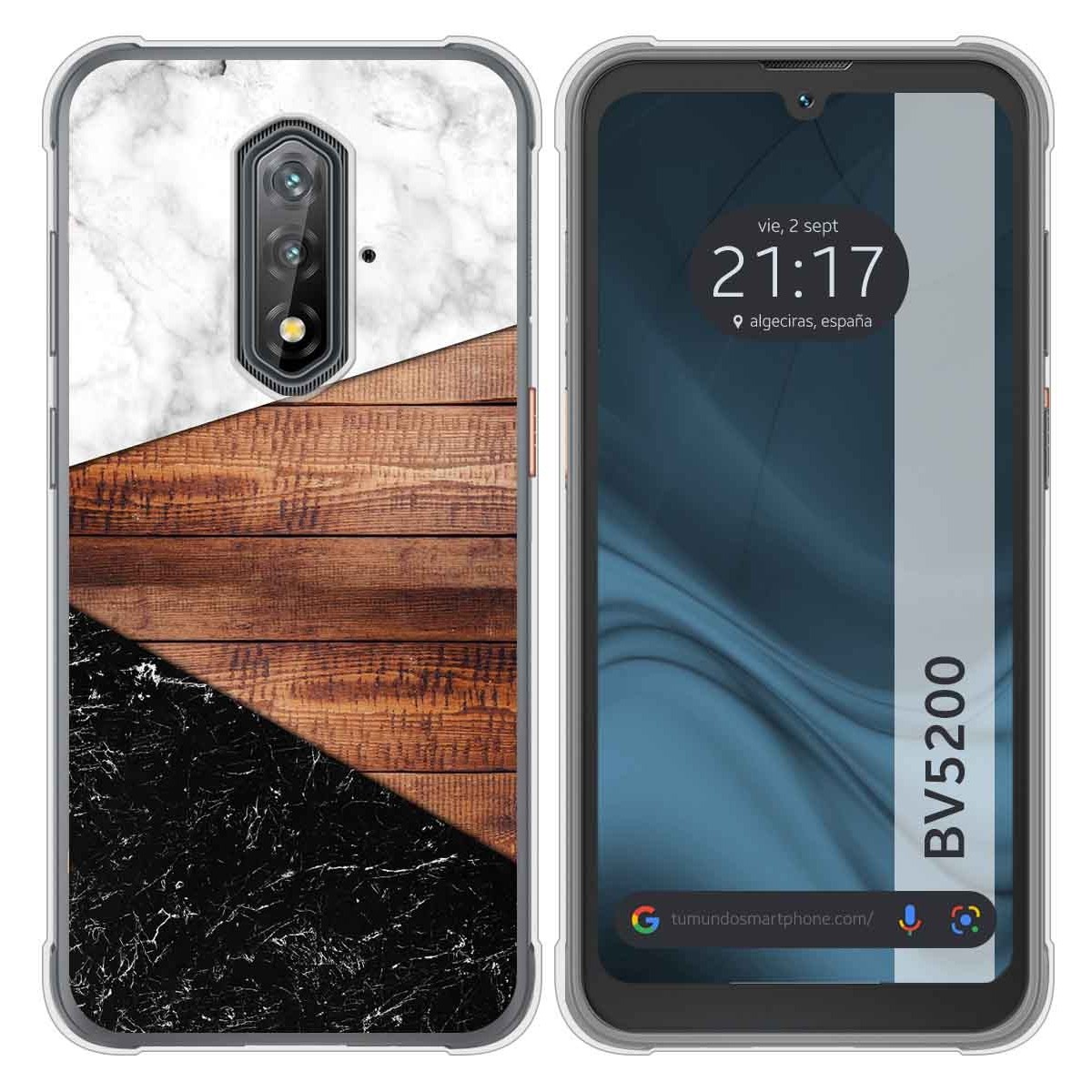 Funda Silicona para Blackview BV5200 / BV5200 Pro diseño Mármol 11 Dibujos