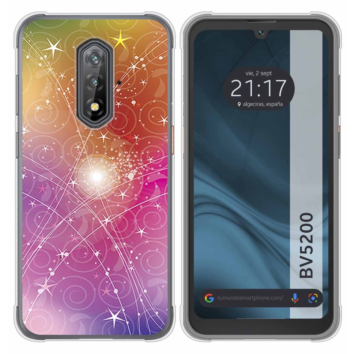 Funda Silicona para Blackview BV5200 / BV5200 Pro diseño Abstracto Dibujos
