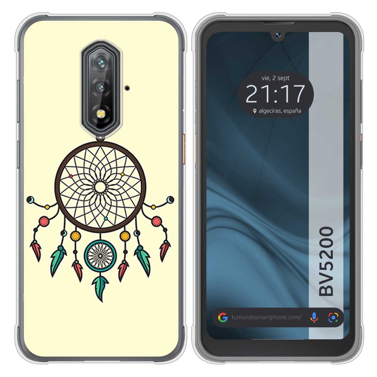 Funda Silicona para Blackview BV5200 / BV5200 Pro diseño Atrapasueños Dibujos