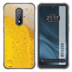 Funda Silicona para Blackview BV5200 / BV5200 Pro diseño Cerveza Dibujos