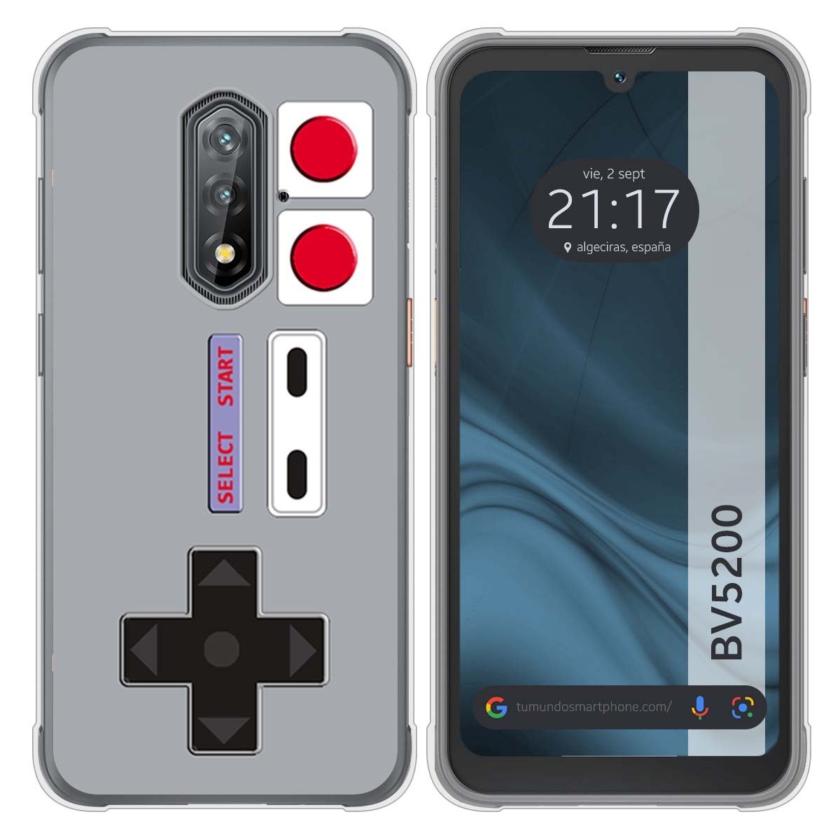 Funda Silicona para Blackview BV5200 / BV5200 Pro diseño Consola Dibujos