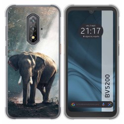 Funda Silicona para Blackview BV5200 / BV5200 Pro diseño Elefante Dibujos