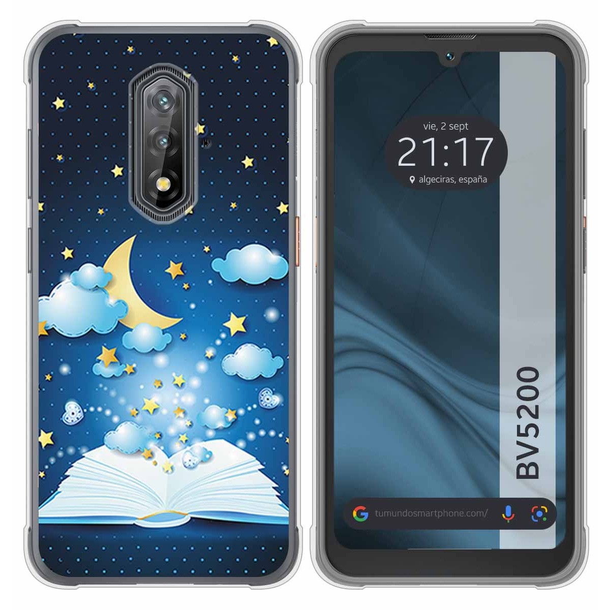 Funda Silicona para Blackview BV5200 / BV5200 Pro diseño Libro Cuentos Dibujos