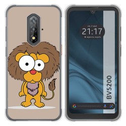 Funda Silicona para Blackview BV5200 / BV5200 Pro diseño Leon Dibujos