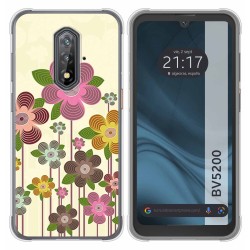 Funda Silicona para Blackview BV5200 / BV5200 Pro diseño Primavera En Flor Dibujos