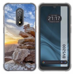 Funda Silicona para Blackview BV5200 / BV5200 Pro diseño Sunset Dibujos