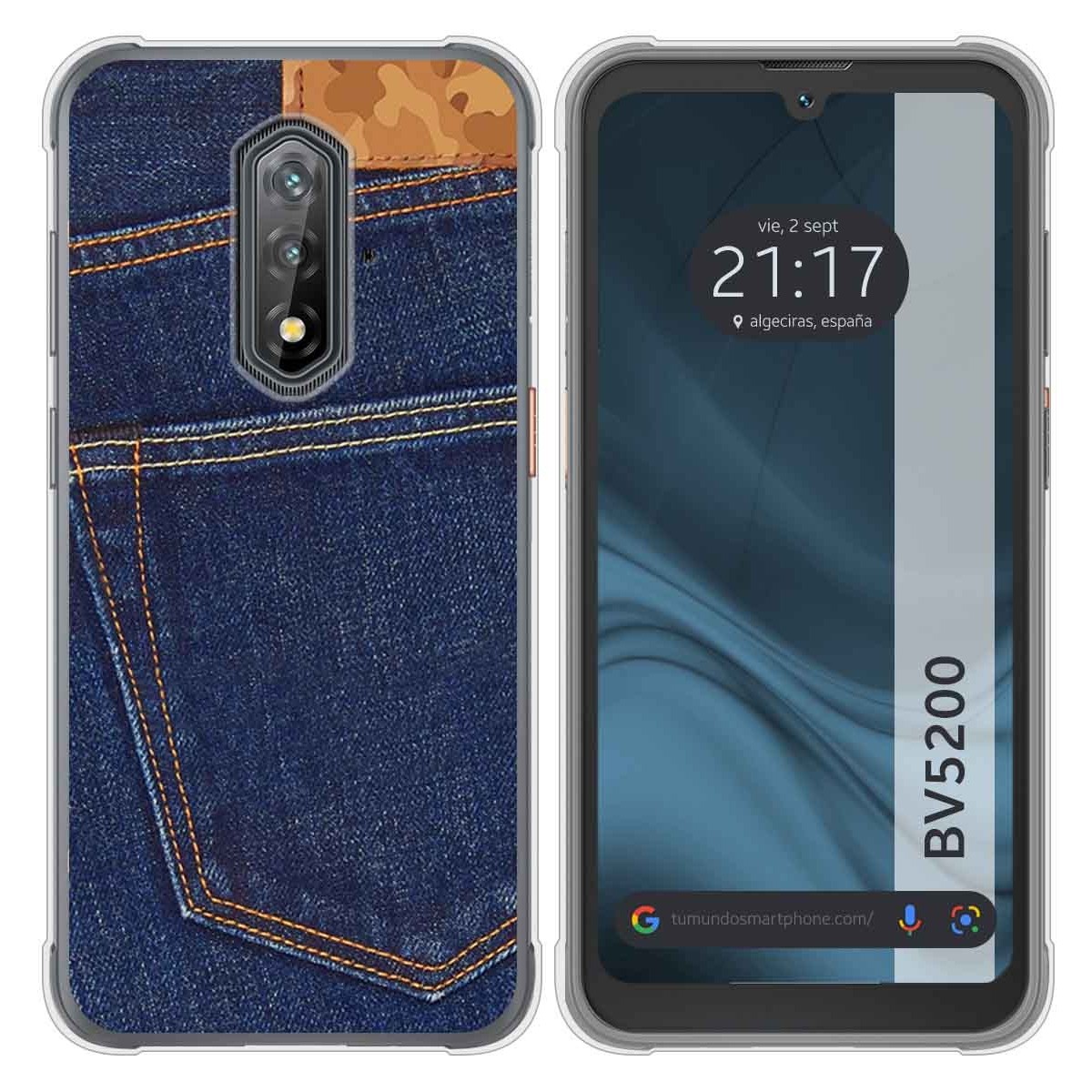 Funda Silicona para Blackview BV5200 / BV5200 Pro diseño Vaquero Dibujos