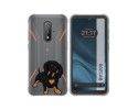Funda Silicona Transparente para Blackview BV5200 / BV5200 Pro diseño Perros 04 Dibujos