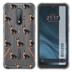 Funda Silicona Transparente para Blackview BV5200 / BV5200 Pro diseño Perros 11 Dibujos